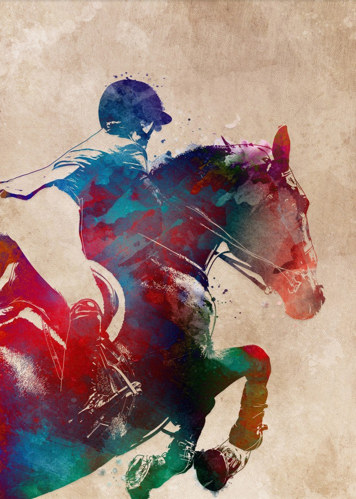 Horse Riding Sport Art (11)
