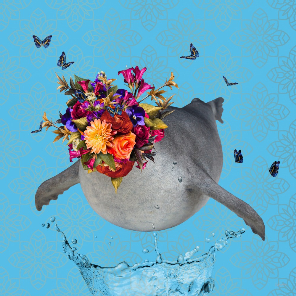 Spring Flower Bonnet On Seal