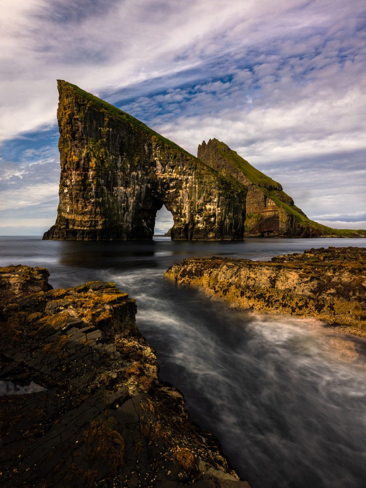  A Close-up of Drangarnir