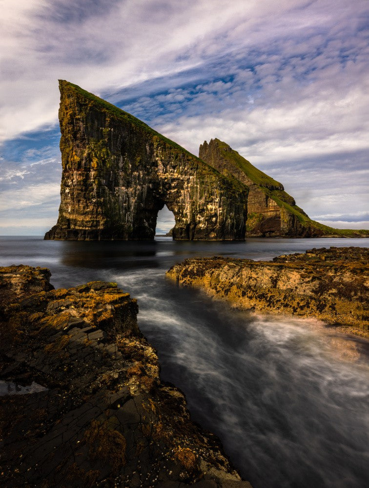  A Close-up of Drangarnir