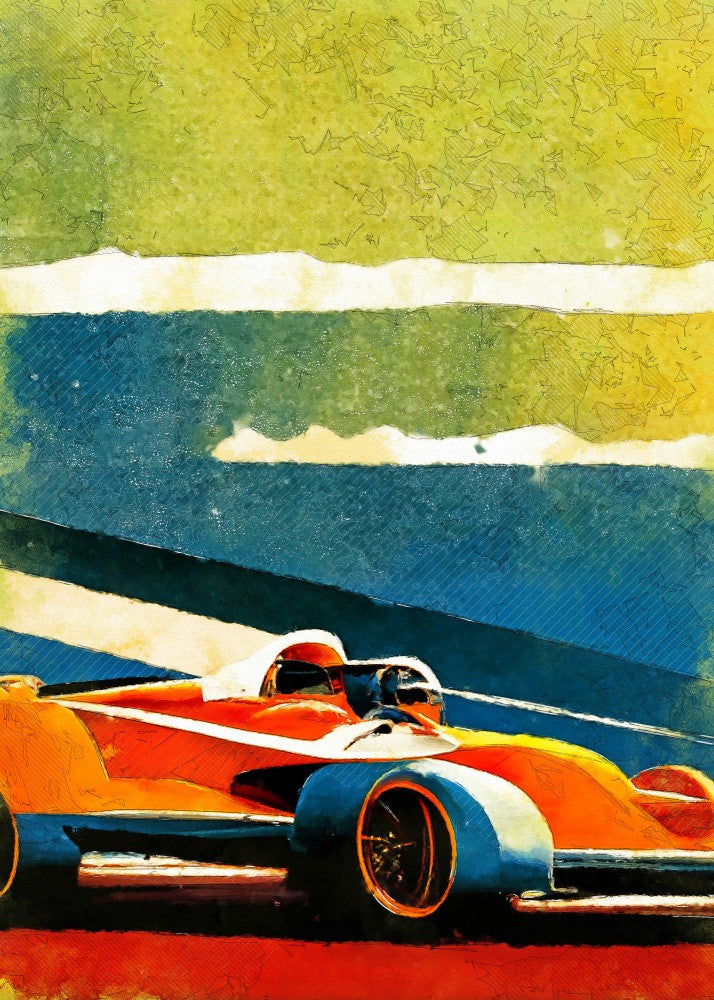 Formula 1 sport art