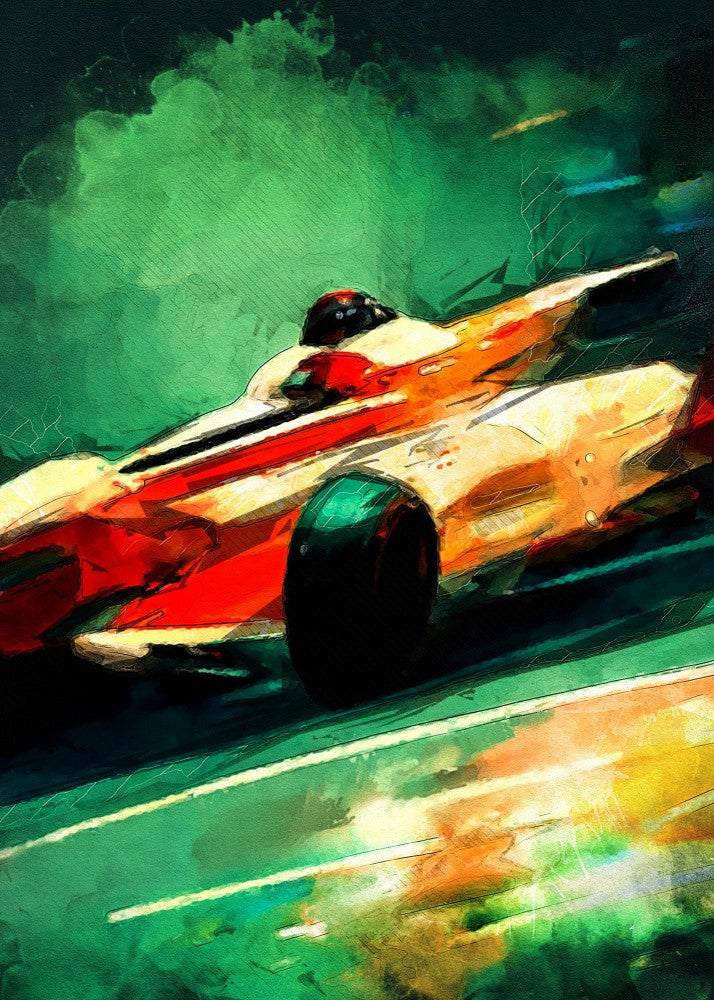 Formula 1 sport art