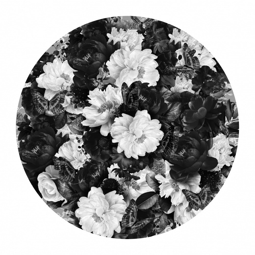 Bowie Blooms Black &amp; White