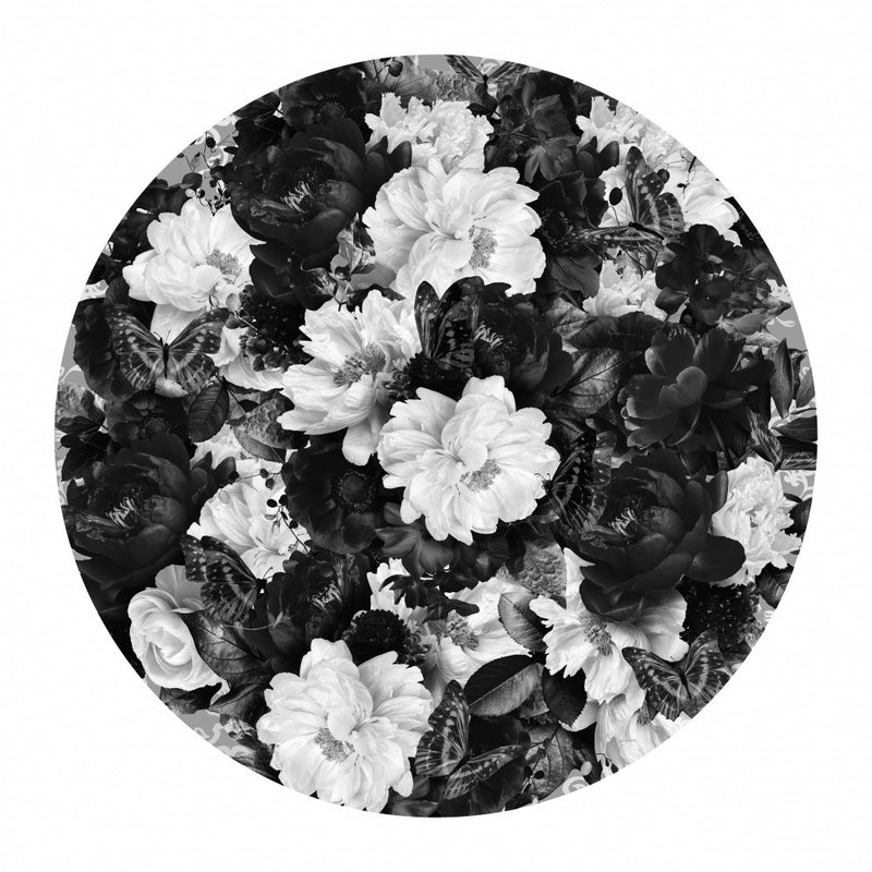 Bowie Blooms Black &amp; White
