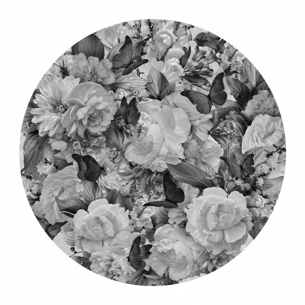 Morning Blooms Black & White