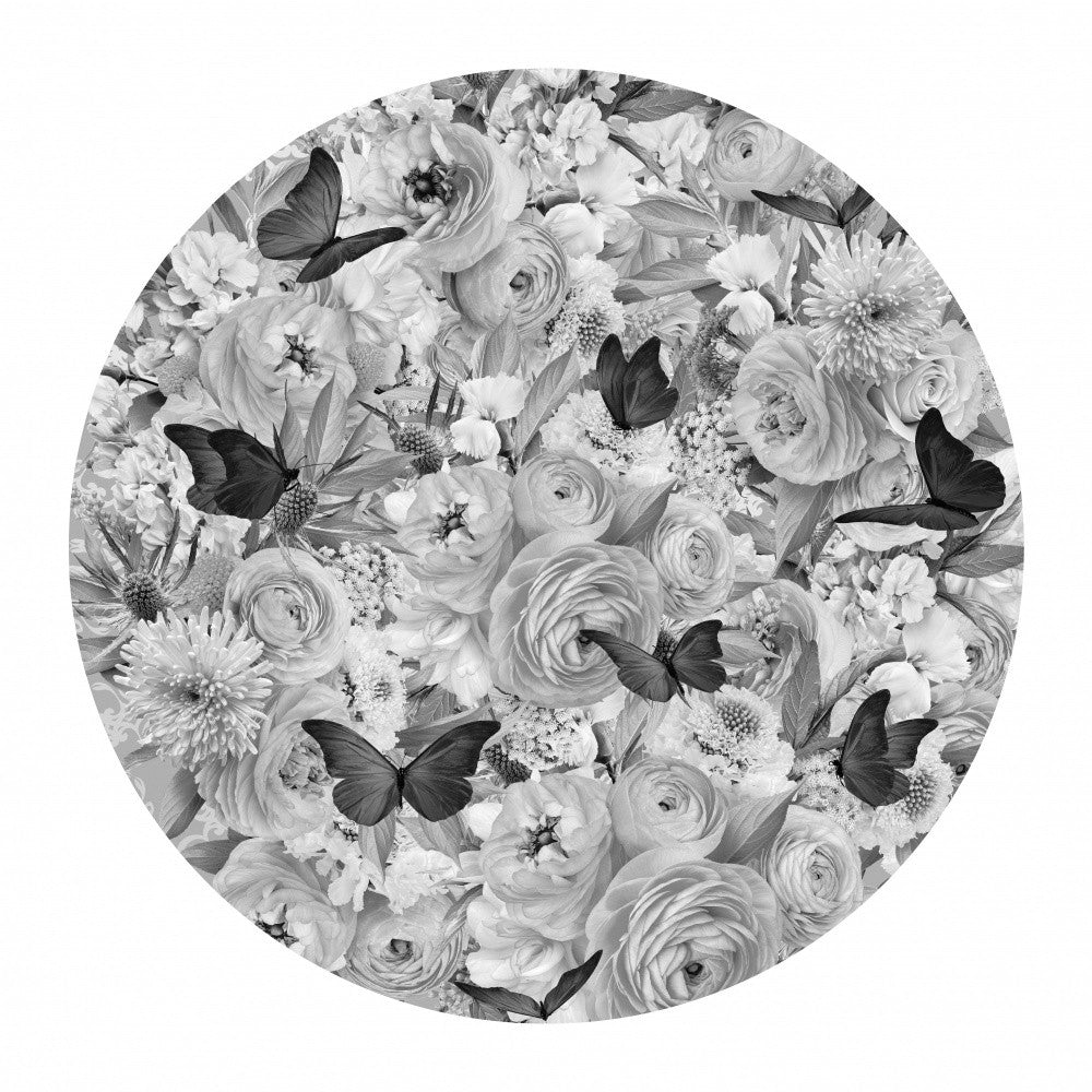 Candy Blooms Black &amp; White