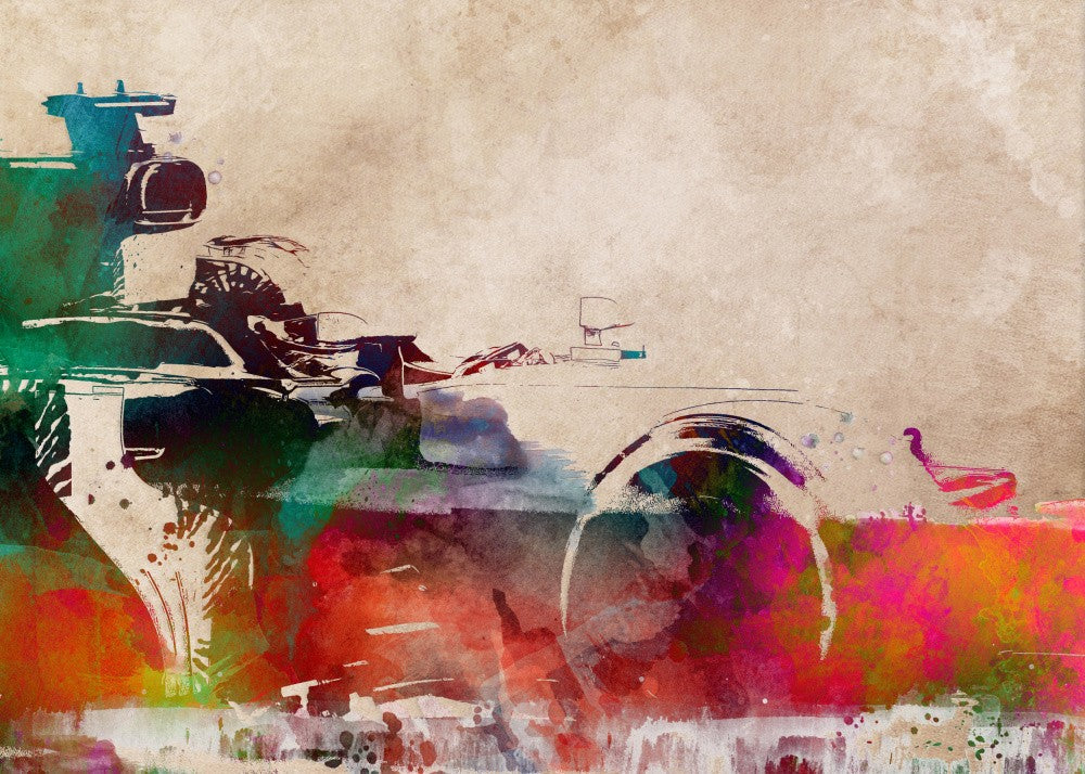 Formula 1 sport art