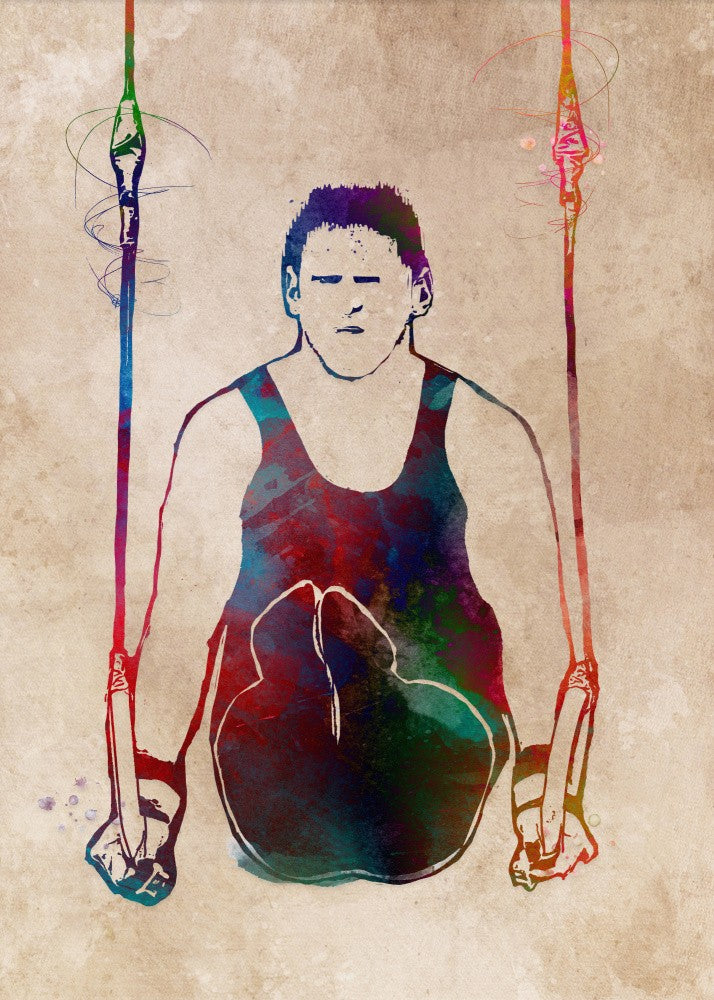 Gymnastics sport art