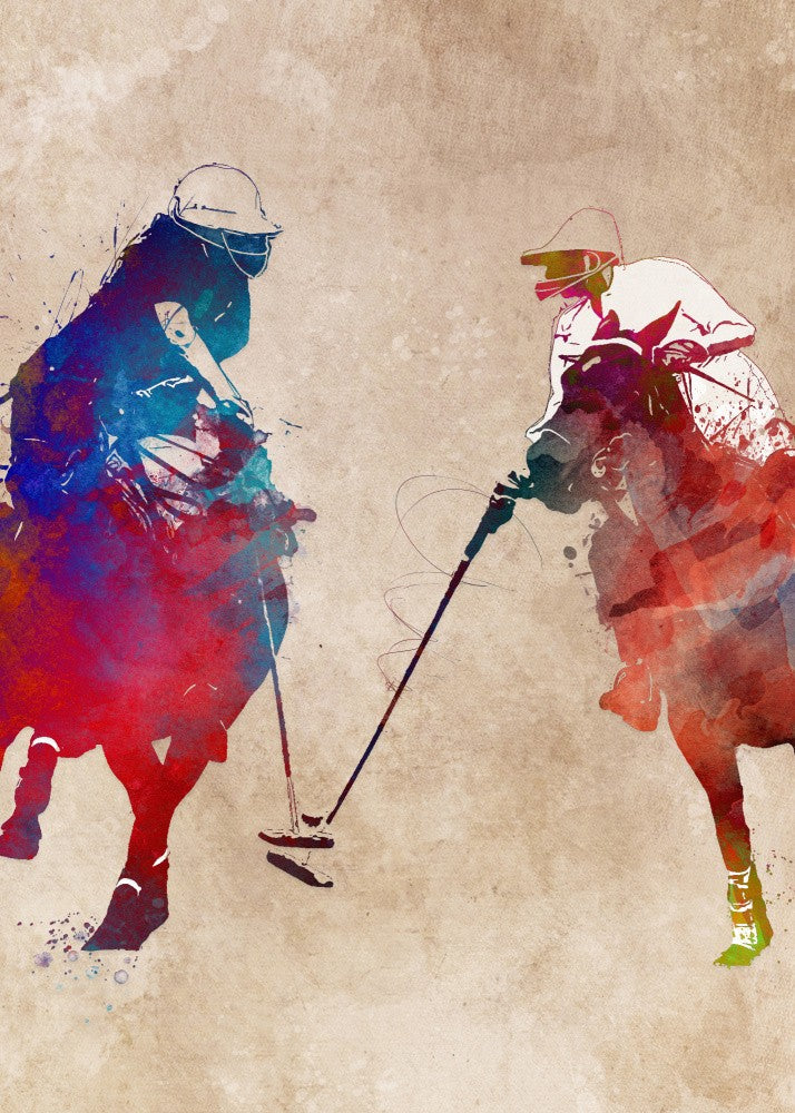 Polo sport art