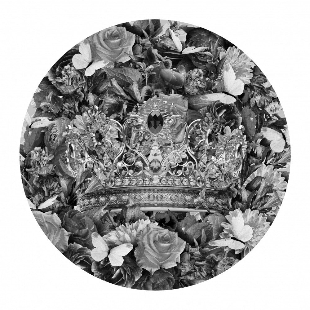 Destiny Blooms &amp; Crown Black &amp; White