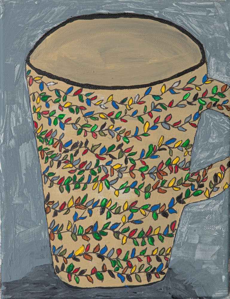 Mug With Leaves