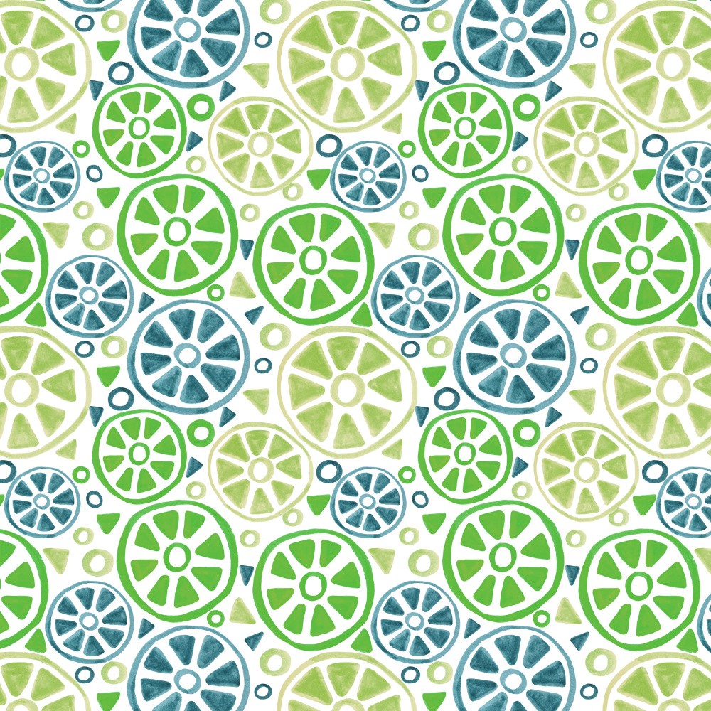 Navy Olive Green Slices