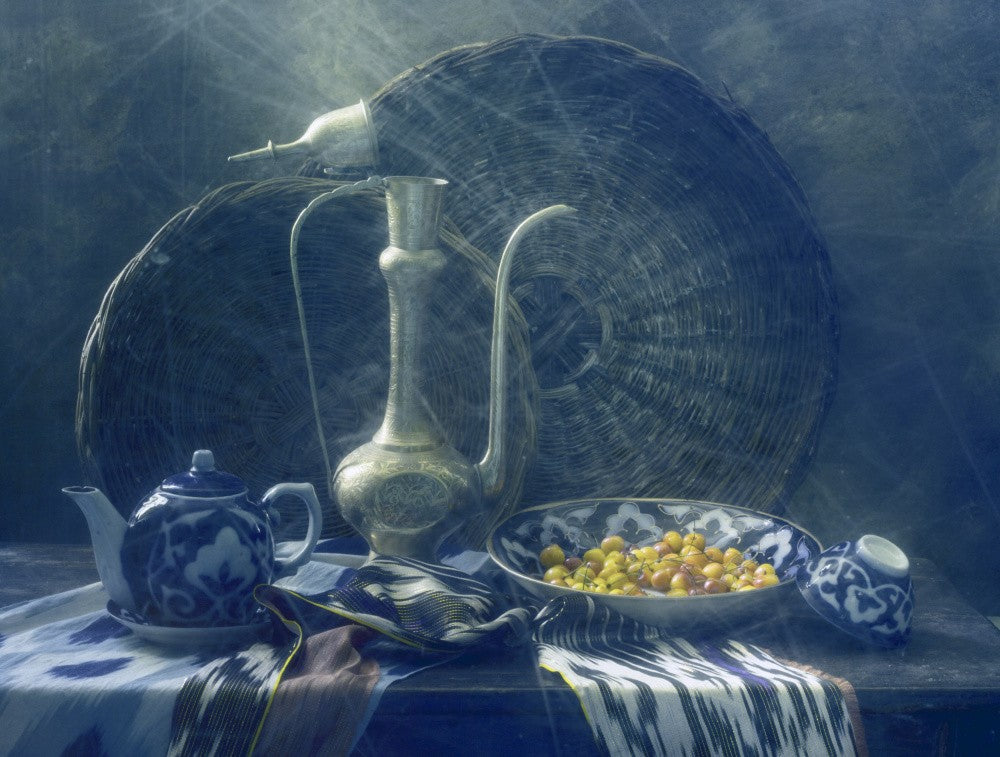 Oriental still life with kumgan