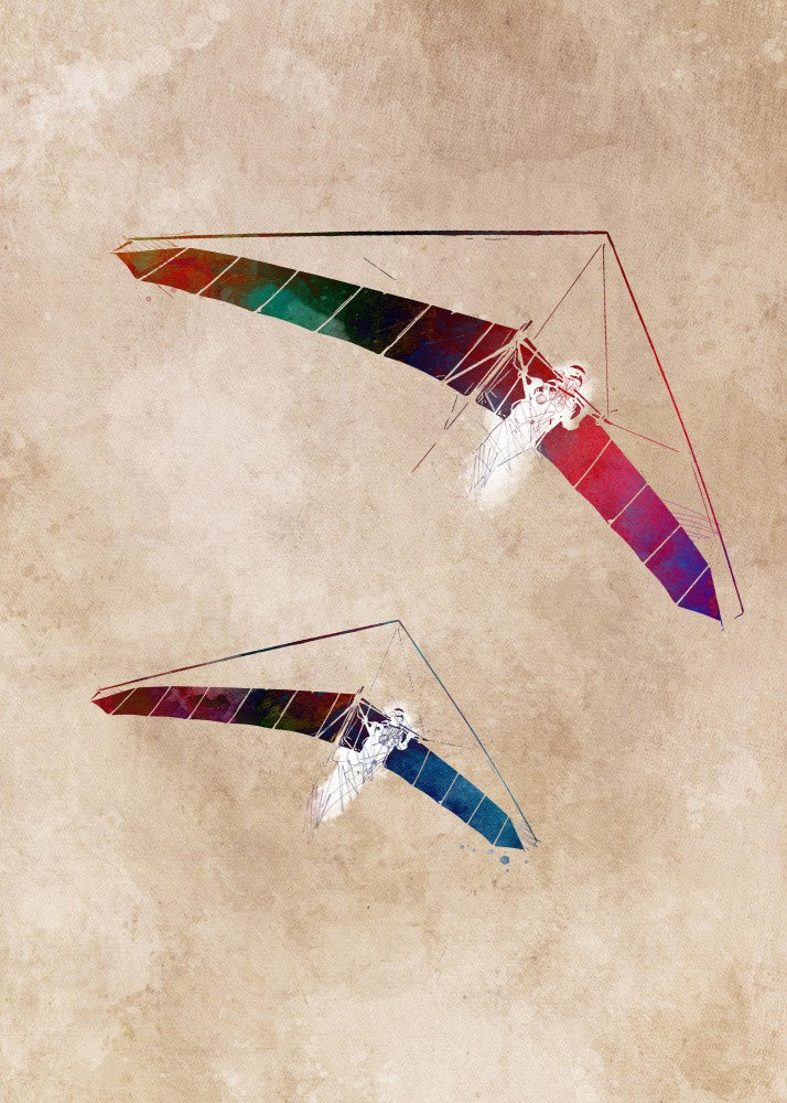Paraglider sport art #paraglider