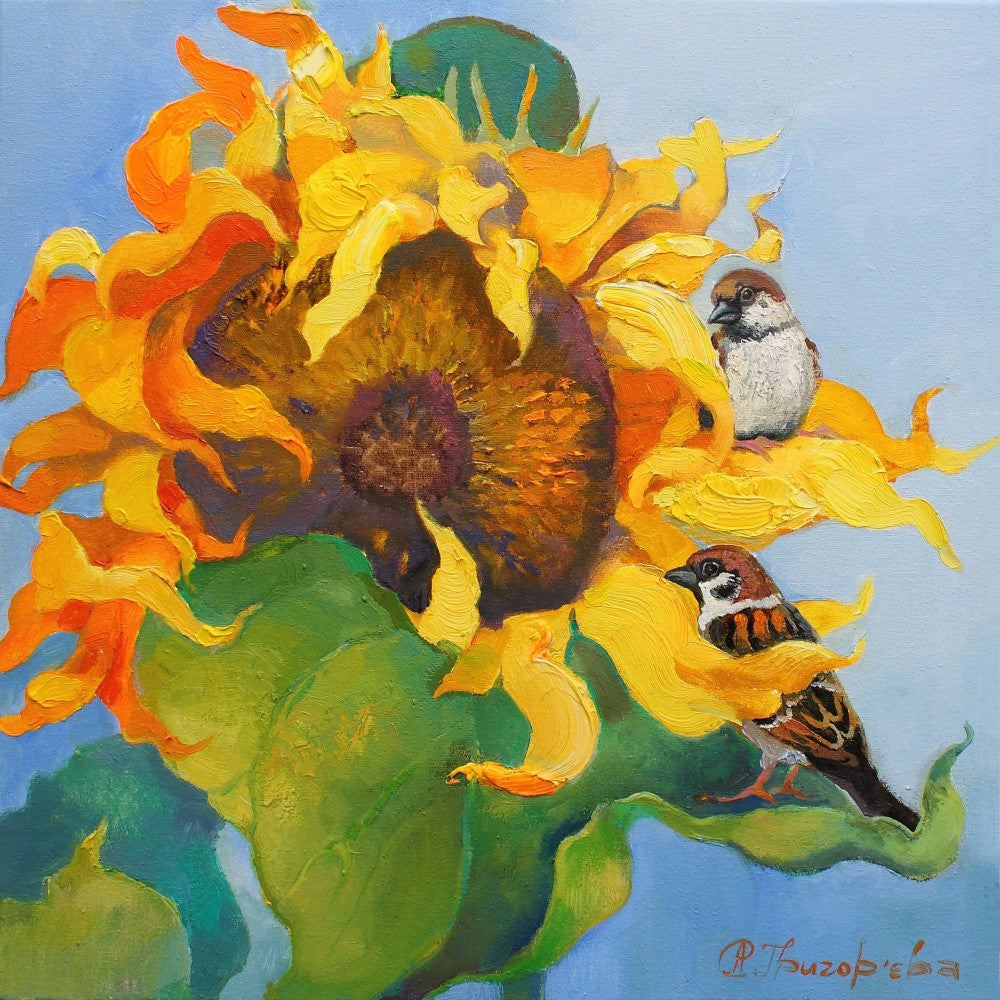Summer Day On Sunflower