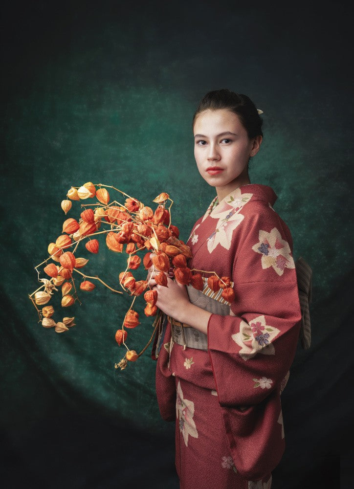 Girl In Kimono