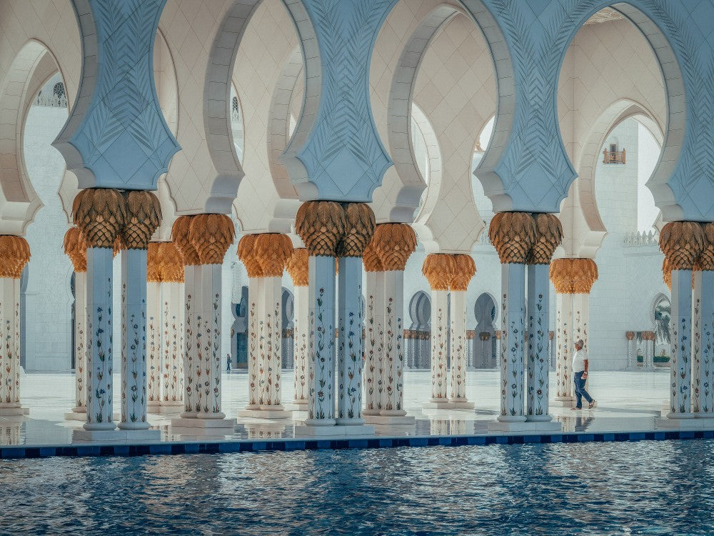 Sheikh Zayed Grand Mosque in Abu Dhabi
