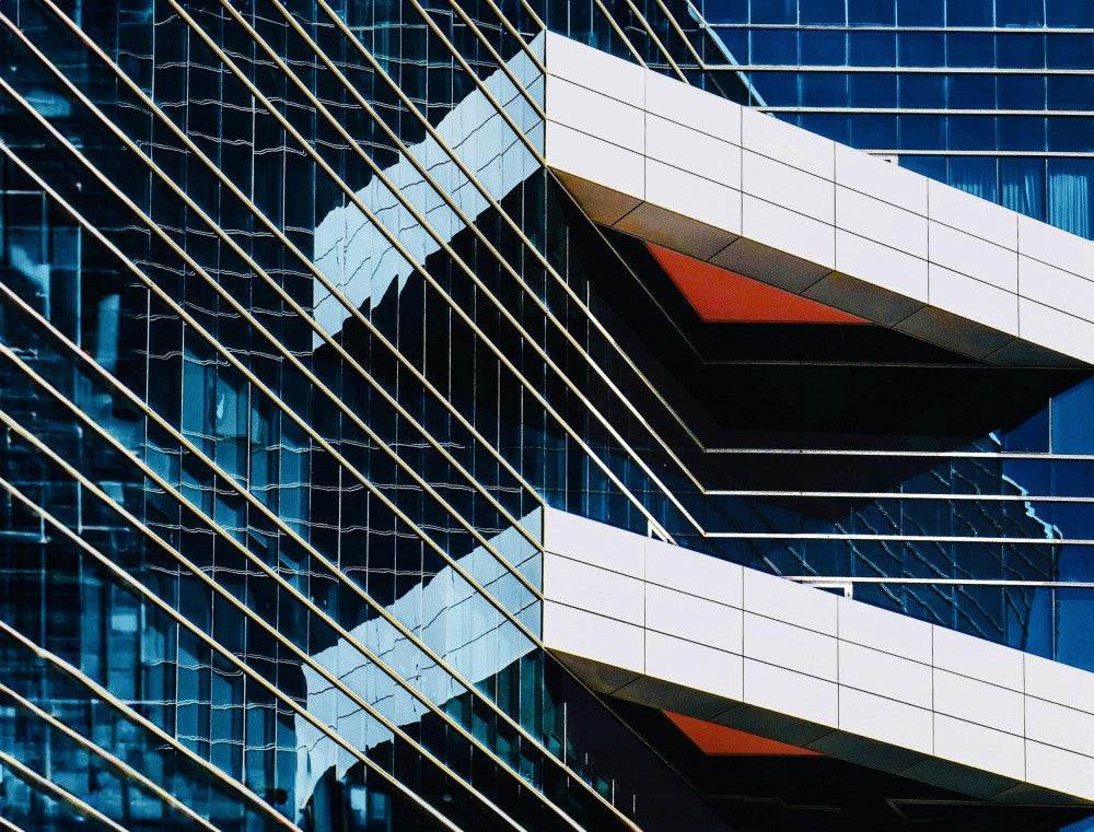 Reflections in glass - Herzliya