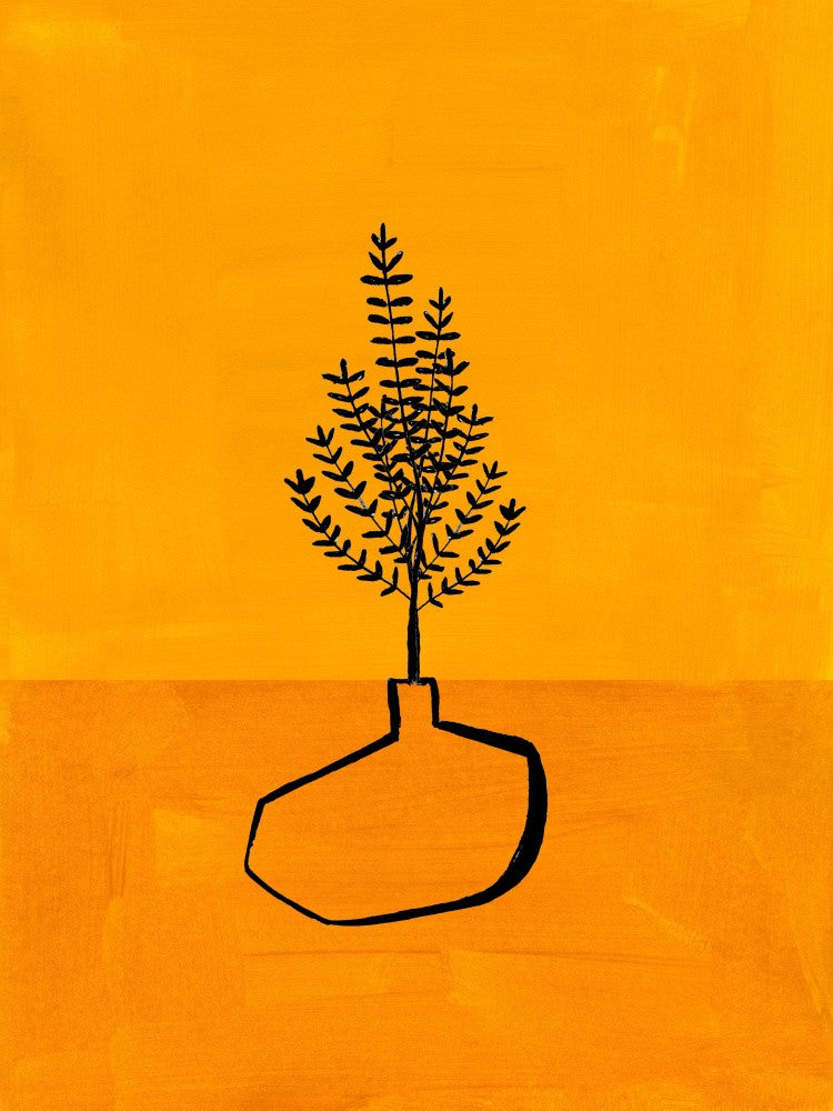 Mustard Vase