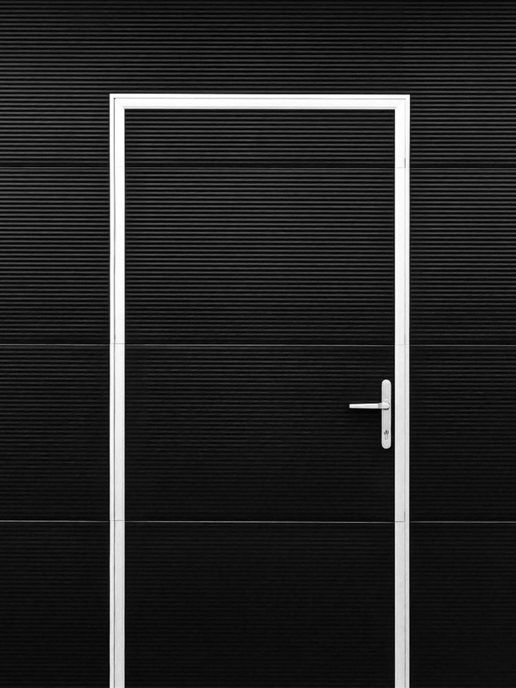 black door