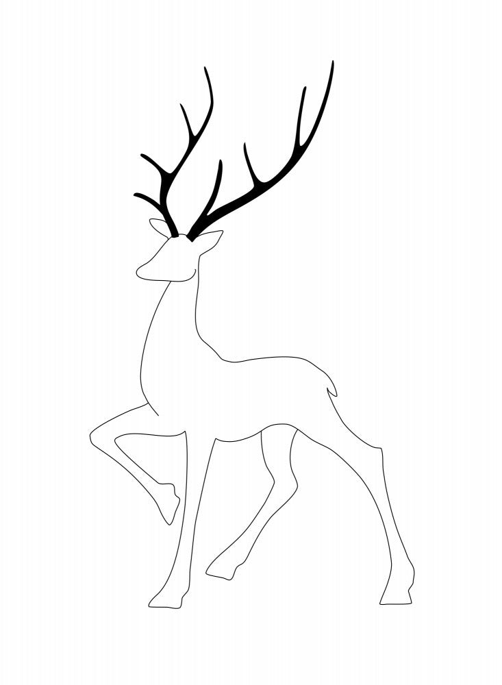 Proud reindeer