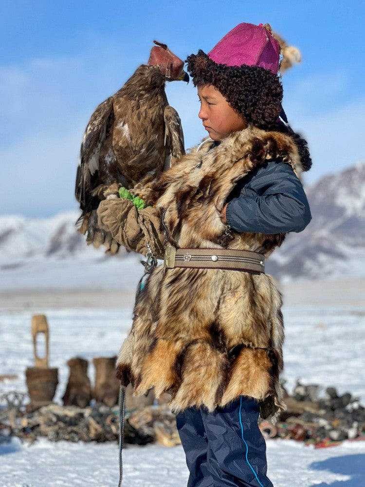 young eagle hunter