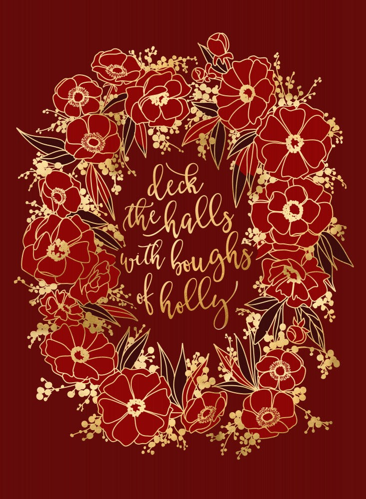 Deck the halls - Rot