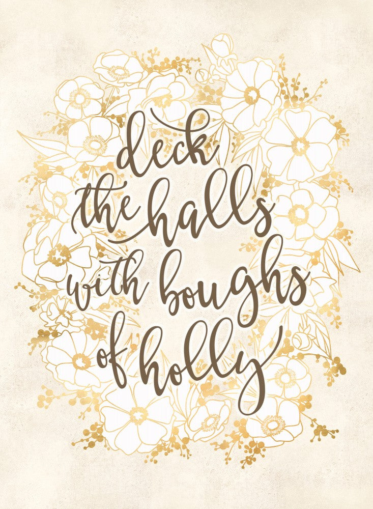 Deck the halls - vintage vanilla