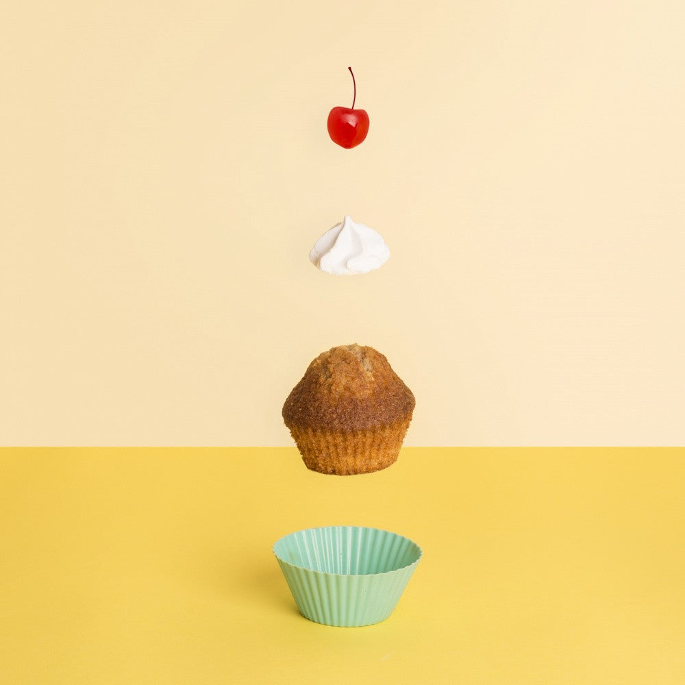 Floating cupcake