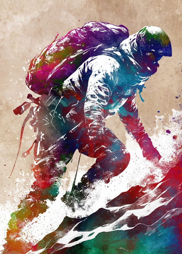 Mountaineer sport art #sport