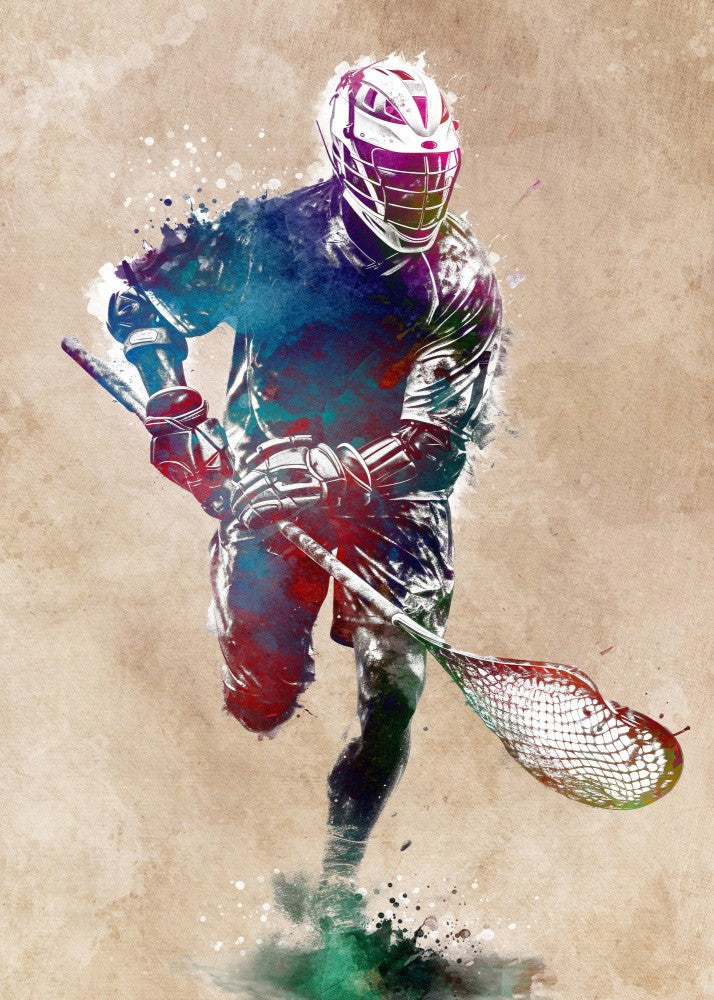 Lacrosse sport art #lacrosse #sport