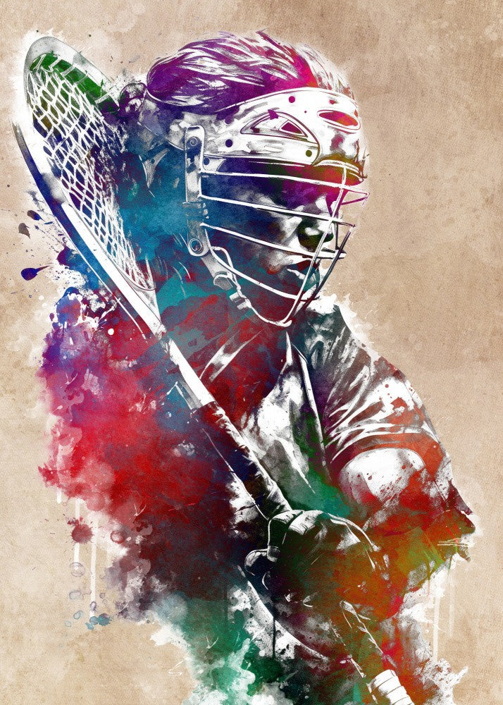 Lacrosse sport art #lacrosse #sport