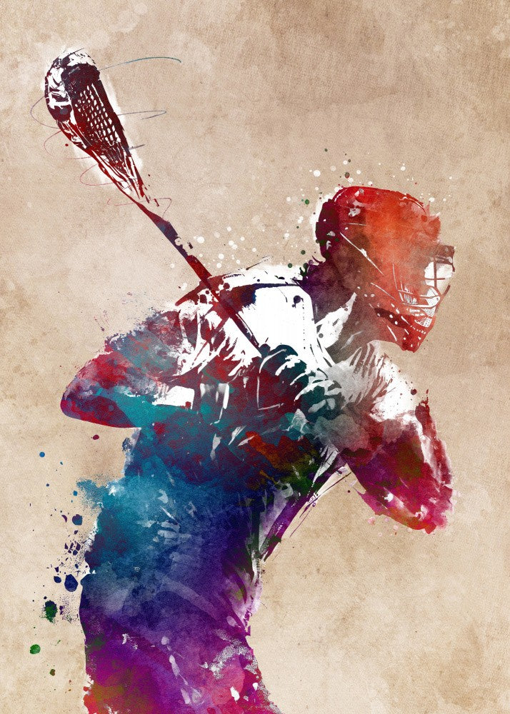 Lacrosse sport art #lacrosse #sport