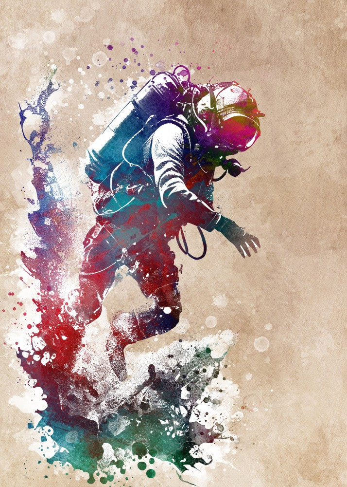 Scuba diver sport art #diver