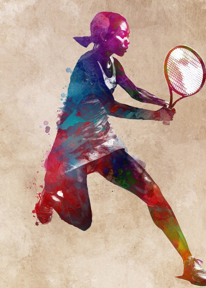 Tennis player sport art #tennis #sport