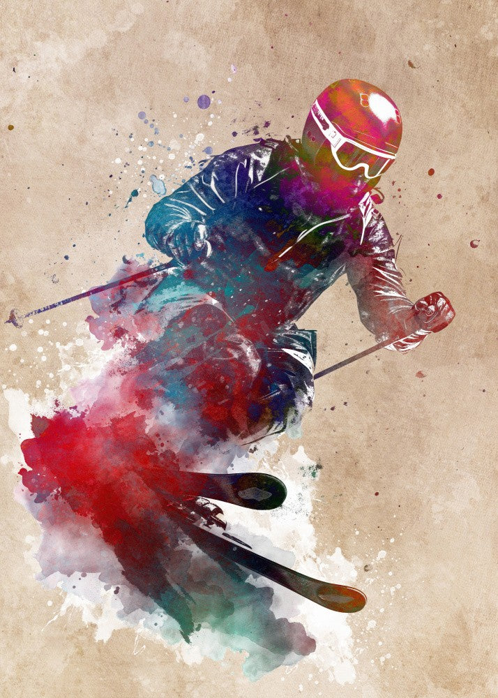 Ski sport art #ski #sport