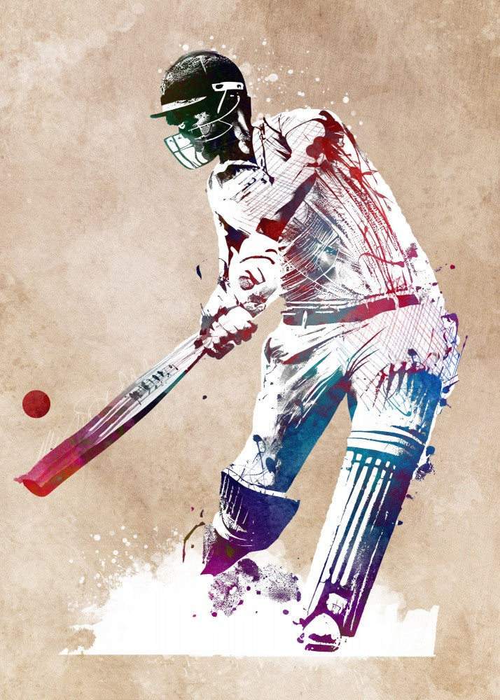 Cricket sport art #cricket
