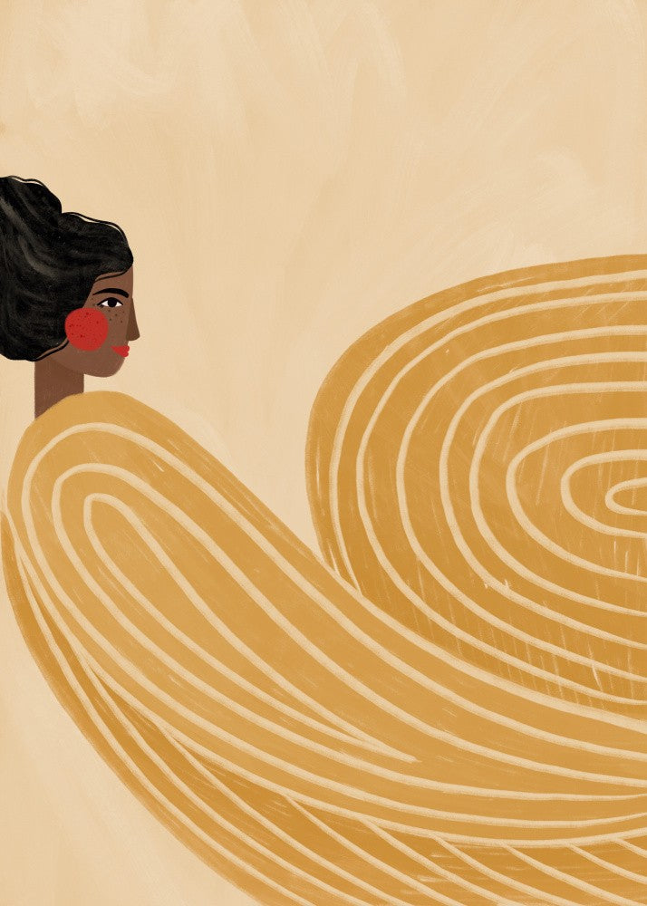 The Woman With the Yellow Stripes