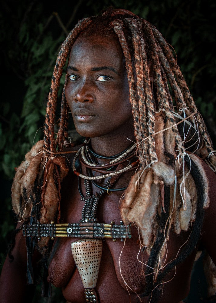 Porträt einer Himba-Frau