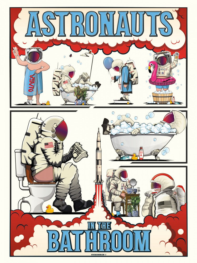 Astronauts In the Bathroom