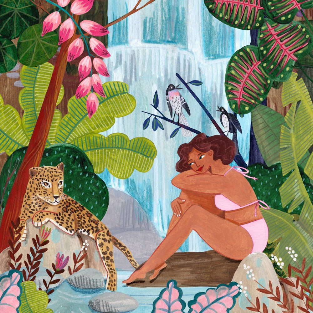 By the Waterfall