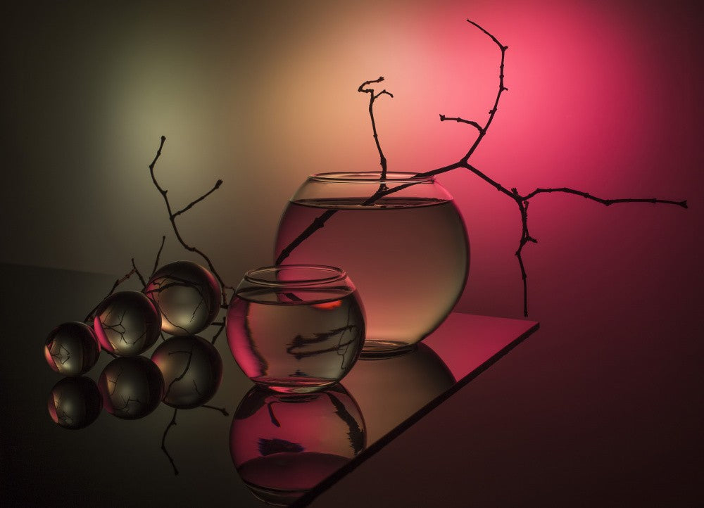 From the series "Experiments with glass"