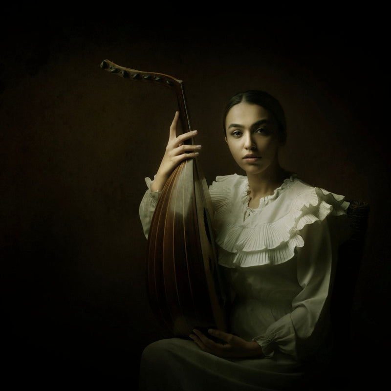 Persian musician girl