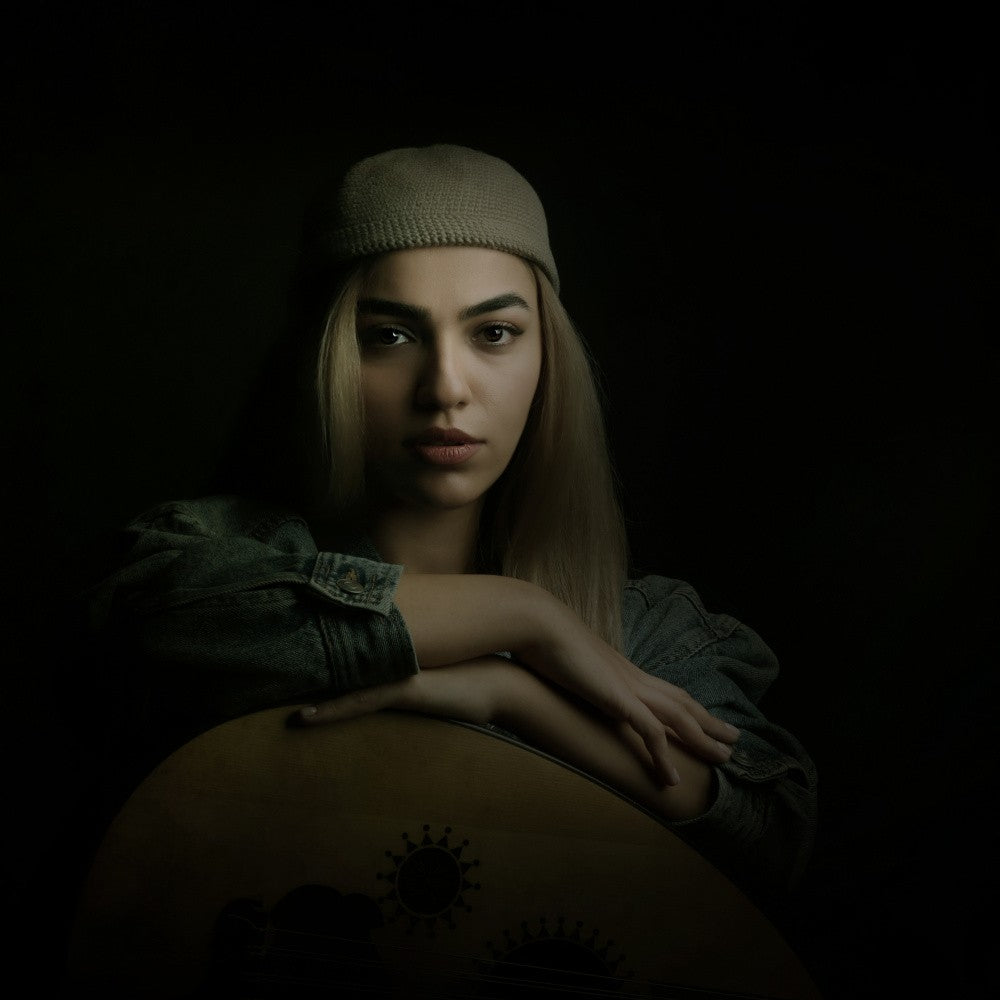 Persian musician girl