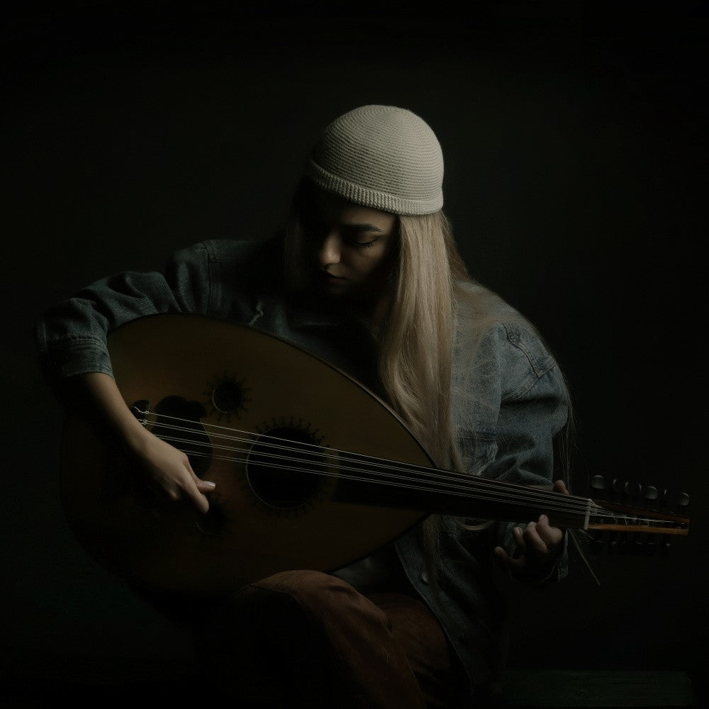 Persian musician girl
