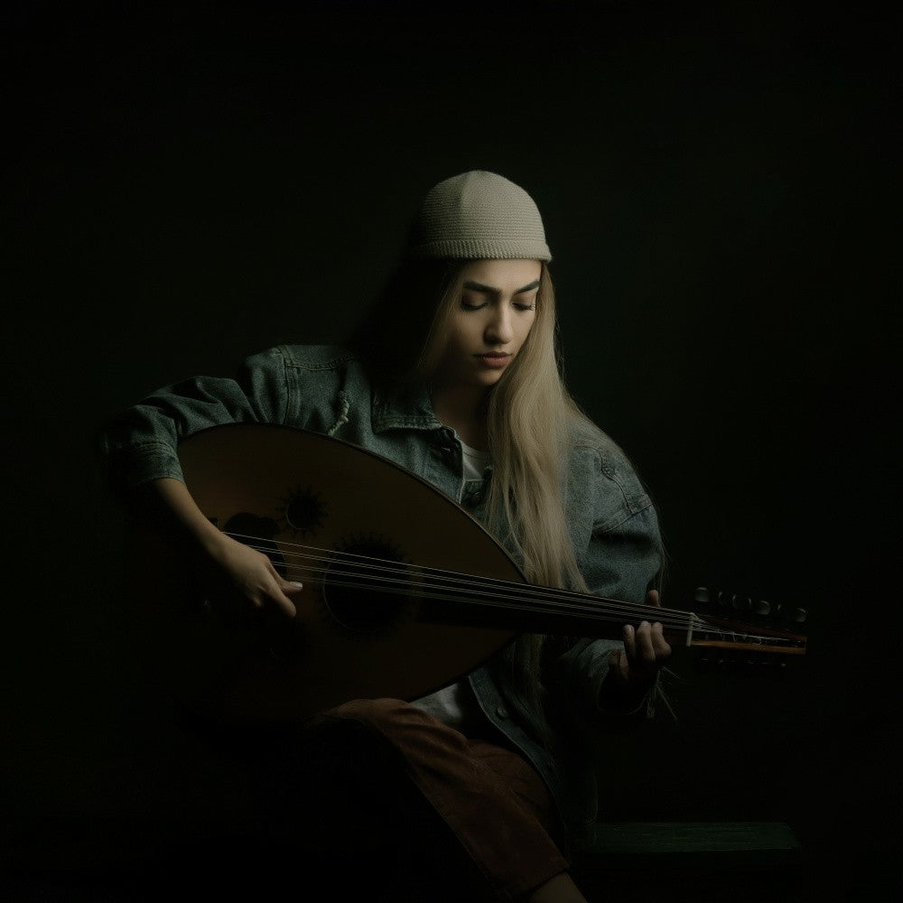 Persian musician girl