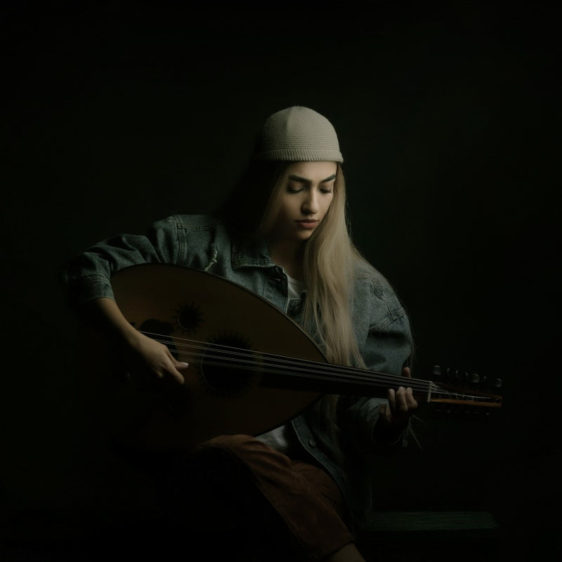 Persian musician girl