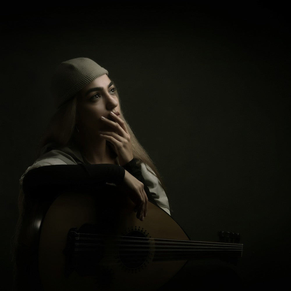 Persian musician girl