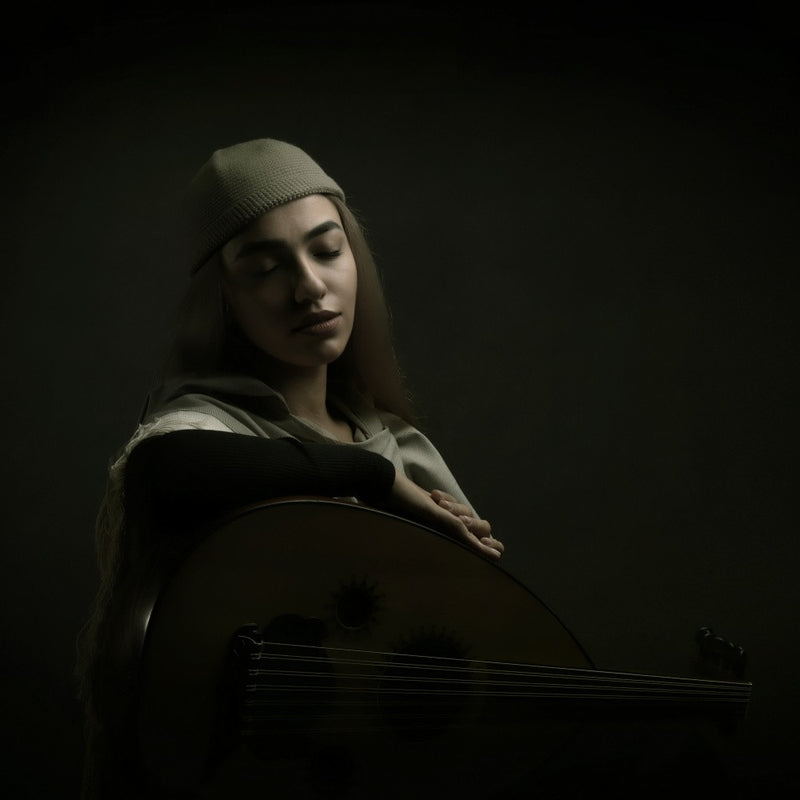 Persian musician girl
