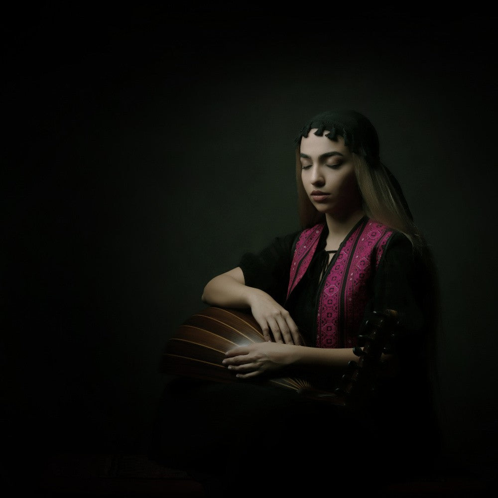 Persian musician girl